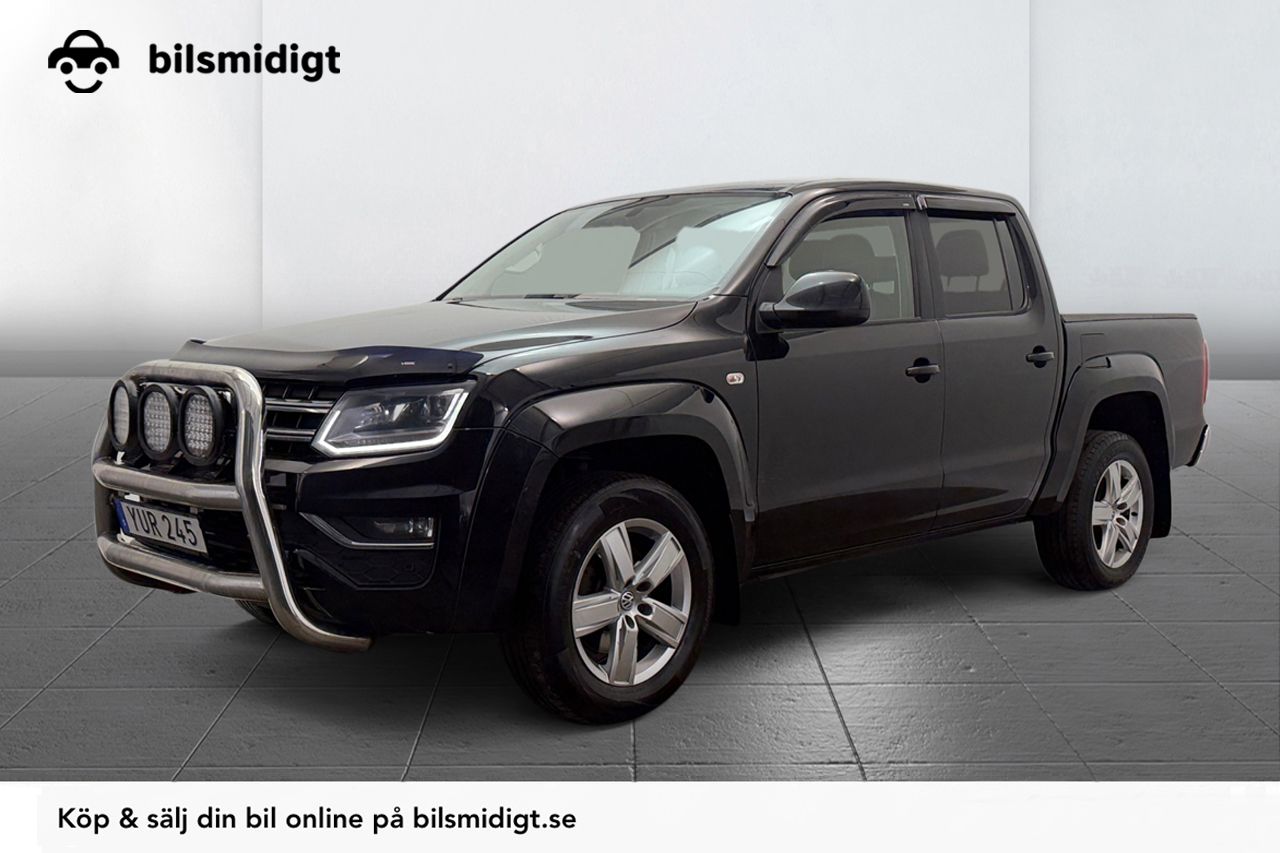 Volkswagen Amarok DoubleCab 2.9t 3.0 V6 TDI 4MOTION Highline Dragkrok Läder Navigation Backkamera Värmare Moms/Leasing 258hk – bild 1 av 29