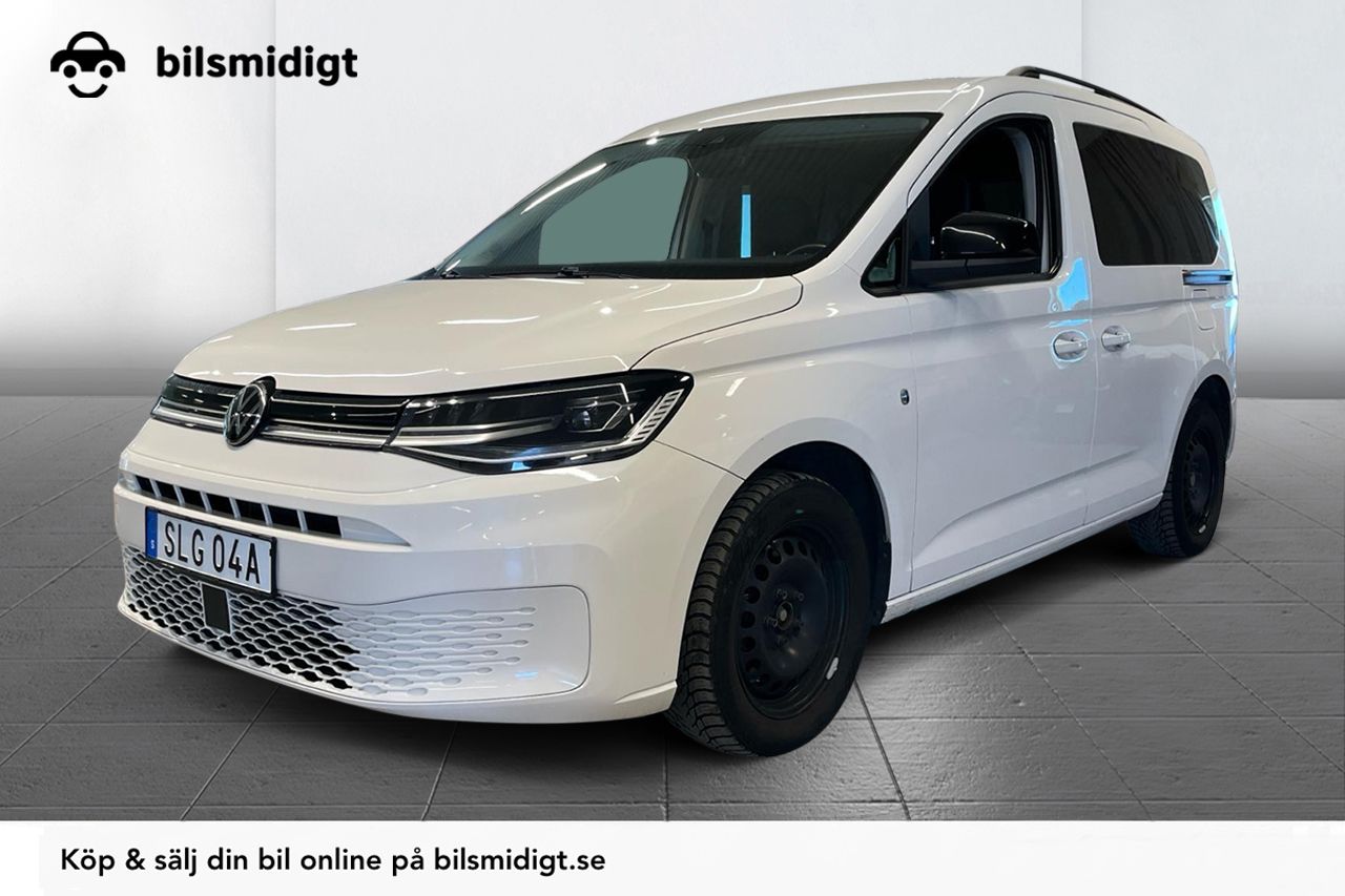 Volkswagen Caddy 2.0 TDI Automat 5-sits Värmare P-Sensorer Moms/Leasing 122hk