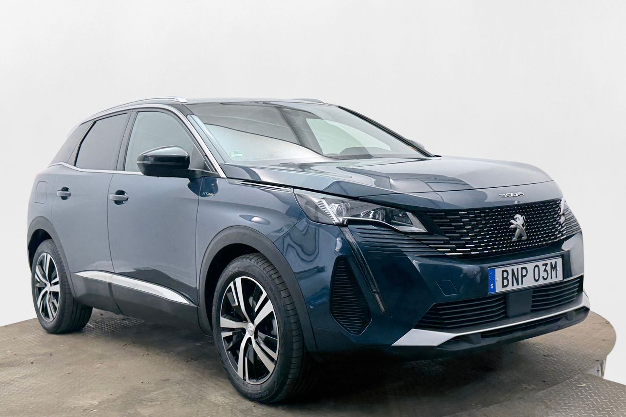 Peugeot 3008 HYBRID GT Dragkrok Delläder Navigation Backkamera Cockpit Värmare Moms/Leasing 224hk – bild 3 av 31