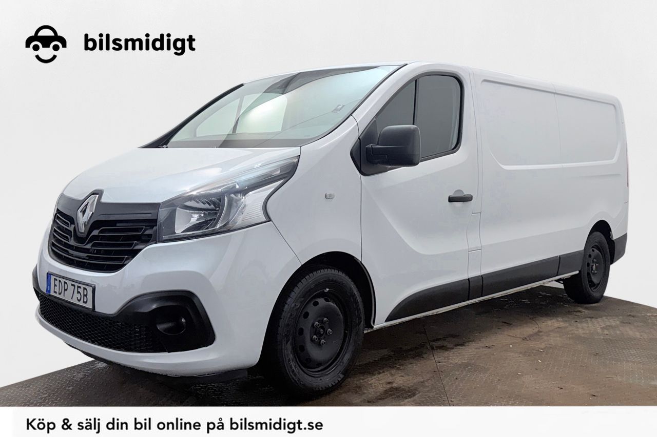 Renault Trafic Skåp 2.7t 1.6 dCi 3-sits Dragkrok Navigation Backkamera Värmare Moms/Leasing 125hk
