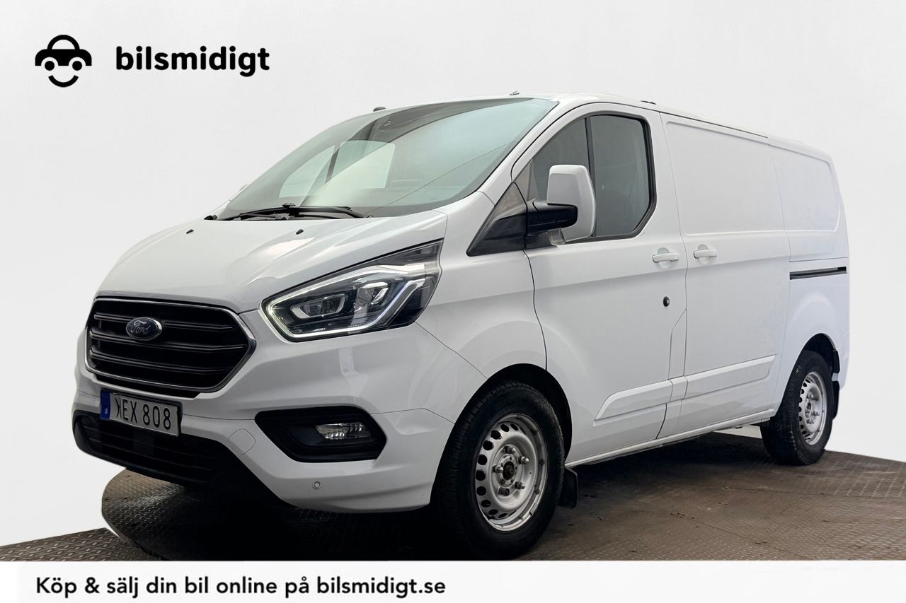 Ford Transit Custom 300 2.0 Aut 2xSidodörr Drag Kamera P-Sens 3sits