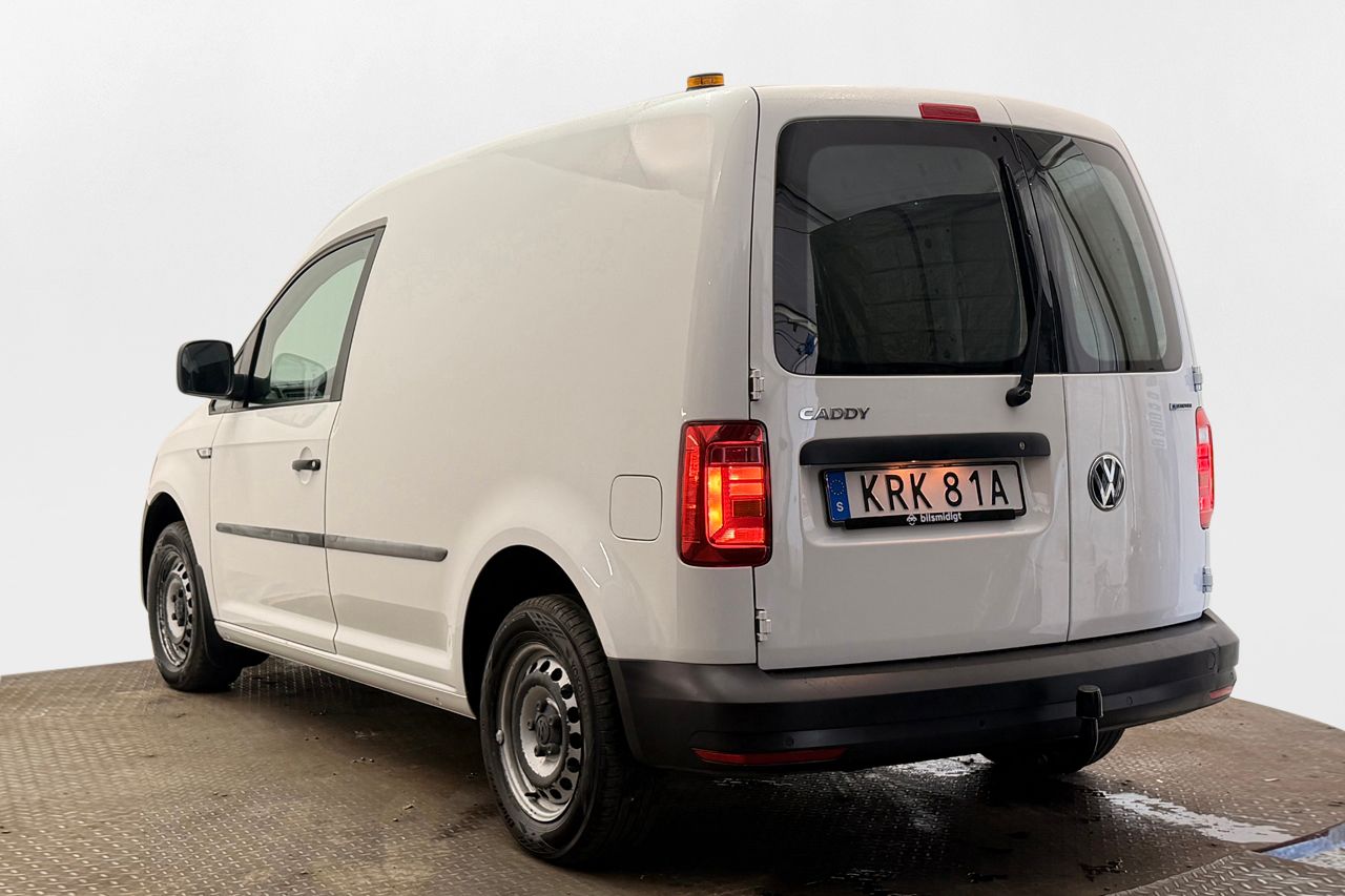 Volkswagen Caddy Skåp 1.4 TGI CNG Aut Drag AppConnect PDC 110hk – bild 8 av 25