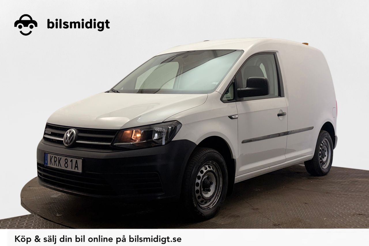Volkswagen Caddy Skåp 1.4 TGI CNG Aut Drag AppConnect PDC 110hk – bild 1 av 25