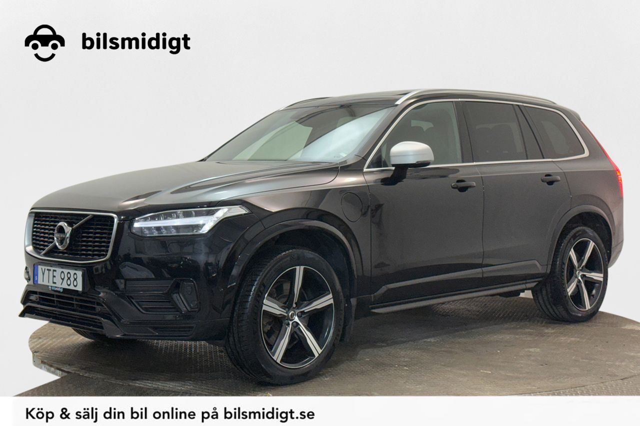 Volvo XC90 T8 TwEn AWD R-Design 7sits Drag Pano Nav HUD 360° Värm 407hk