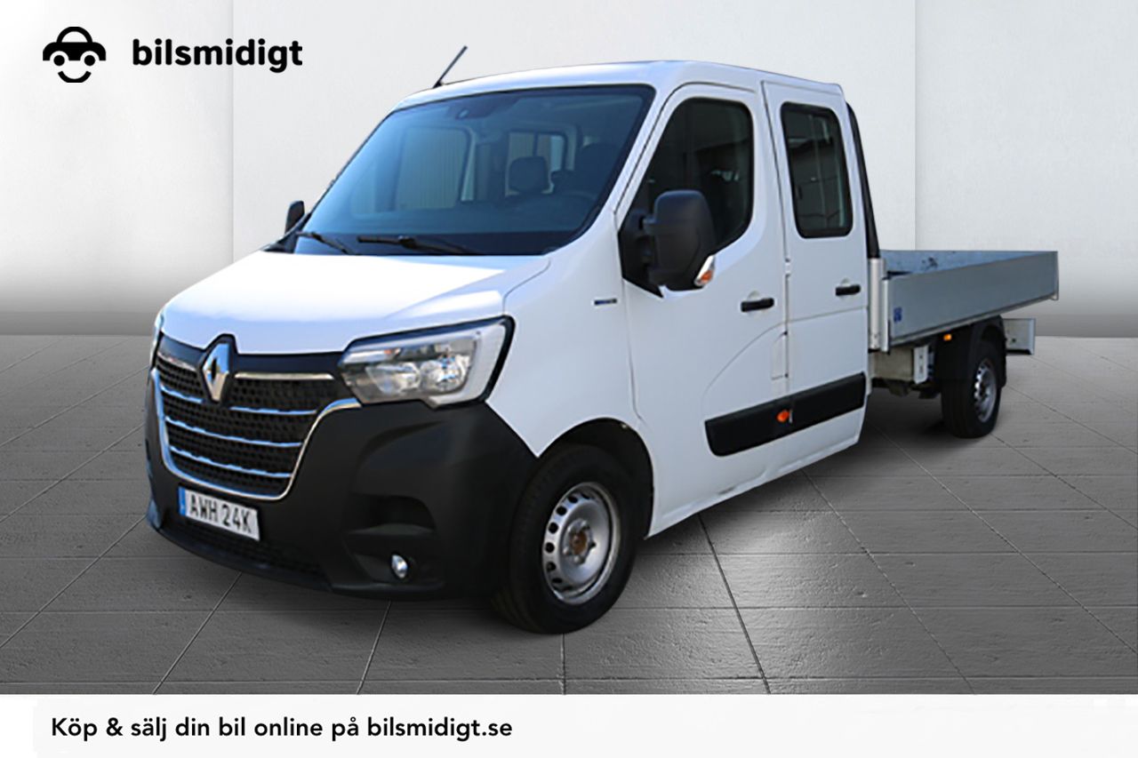 Renault Master Chassi Cab 3.5T 2.3 dCi FWD 7-sits Navi Värmare Floby 145hk