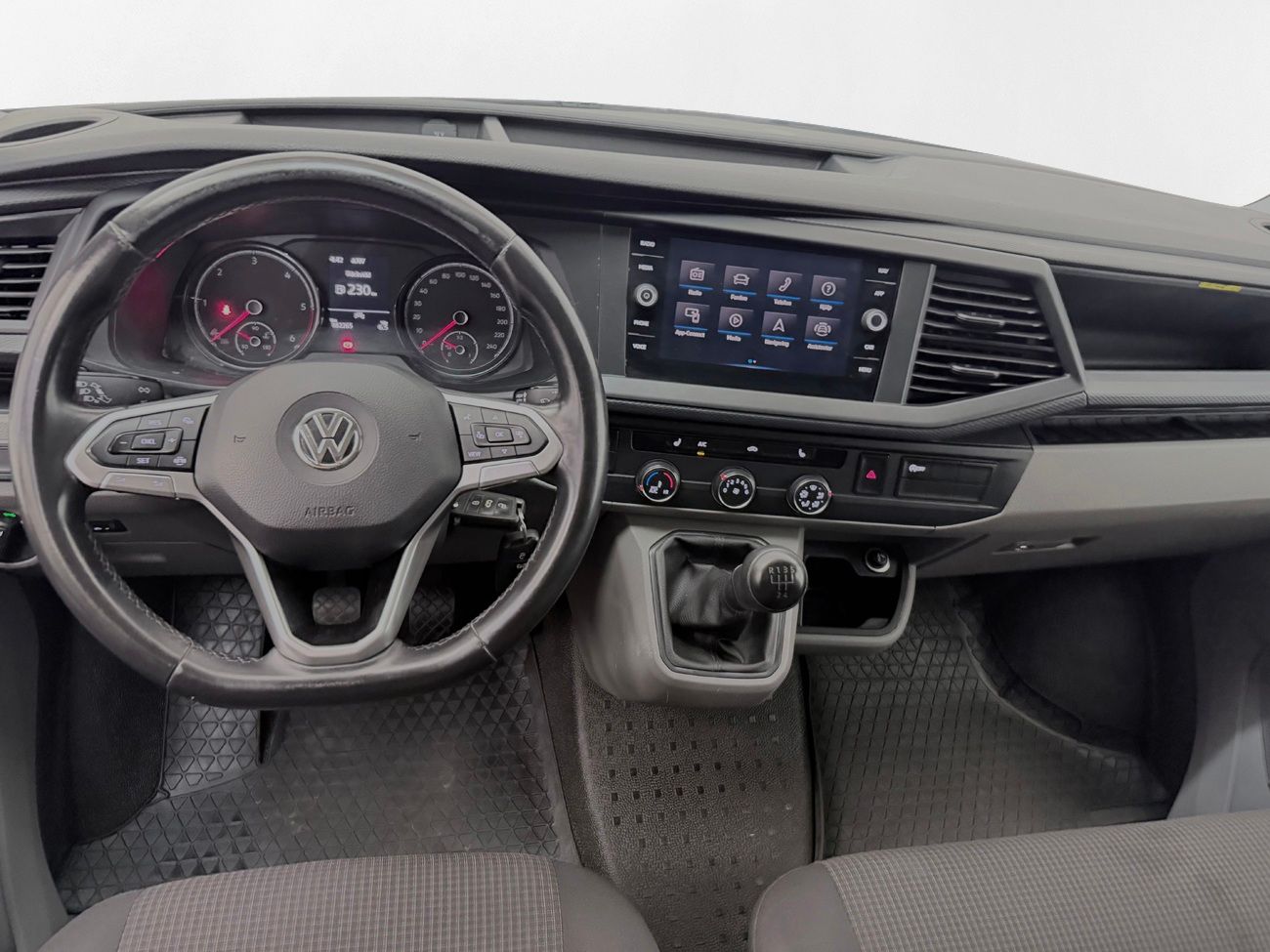 Volkswagen Transporter T30 2.0 TDI L2H1 Dragkrok Värmare 3-sits Navi App-Connect P-Sensorer – bild 14 av 29