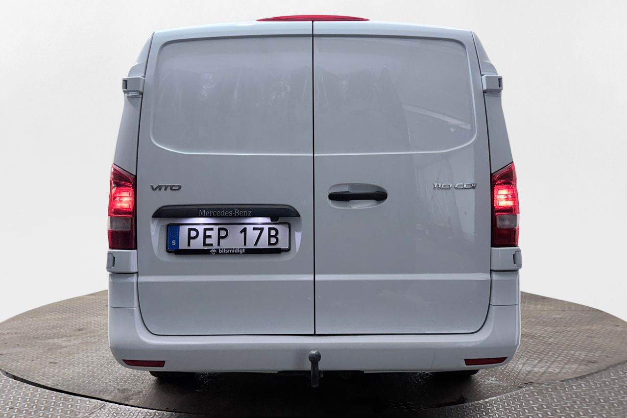 Mercedes-Benz Vito 110 CDI 2.8t L2 Lång Drag 3-sits Kamera Värmare 102hk – bild 6 av 25