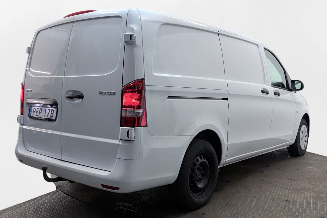 Mercedes-Benz Vito 110 CDI 2.8t L2 Lång Drag 3-sits Kamera Värmare 102hk – bild 5 av 25