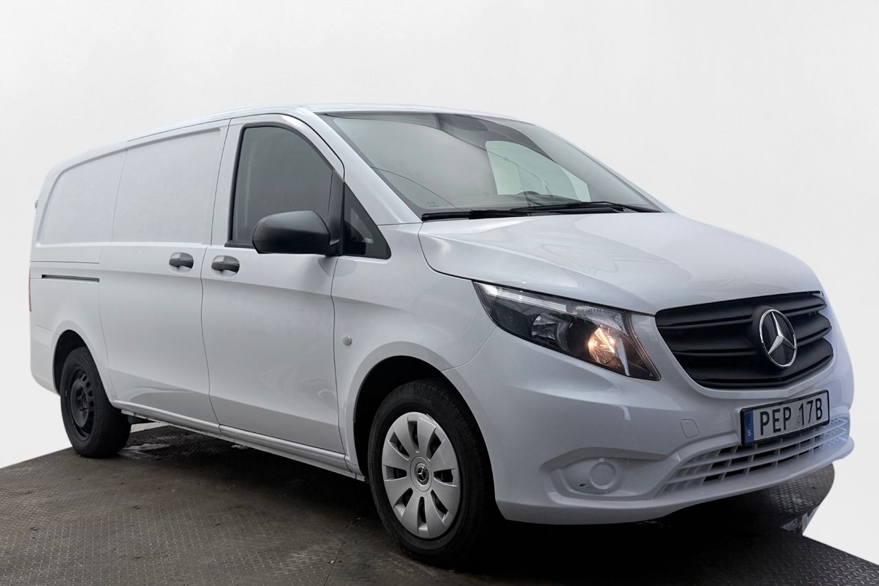 Mercedes-Benz Vito 110 CDI 2.8t L2 Lång Drag 3-sits Kamera Värmare 102hk – bild 3 av 25