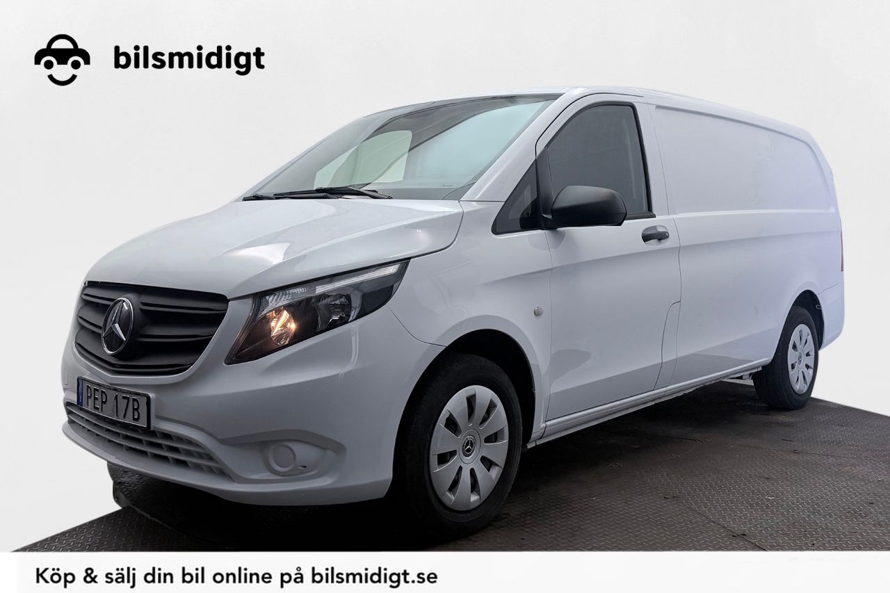 Mercedes-Benz Vito 110 CDI 2.8t L2 Lång Drag 3-sits Kamera Värmare 102hk – bild 1 av 25