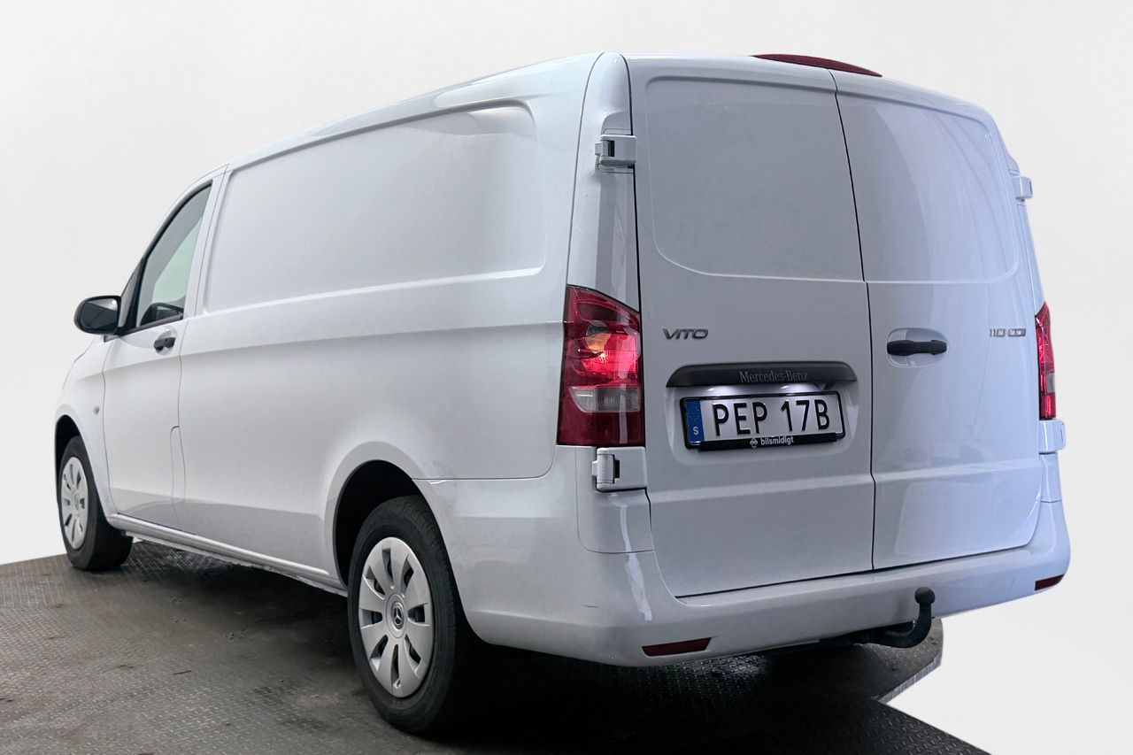 Mercedes-Benz Vito 110 CDI 2.8t L2 Lång Drag 3-sits Kamera Värmare 102hk – bild 8 av 25