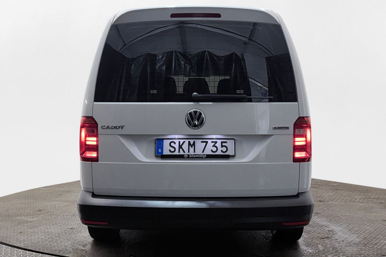 Volkswagen Caddy Maxi Life 7-Sits 1.4 TGI CNG Automat P-Sensorer Moms/Leasing 110hk – bild 6 av 23