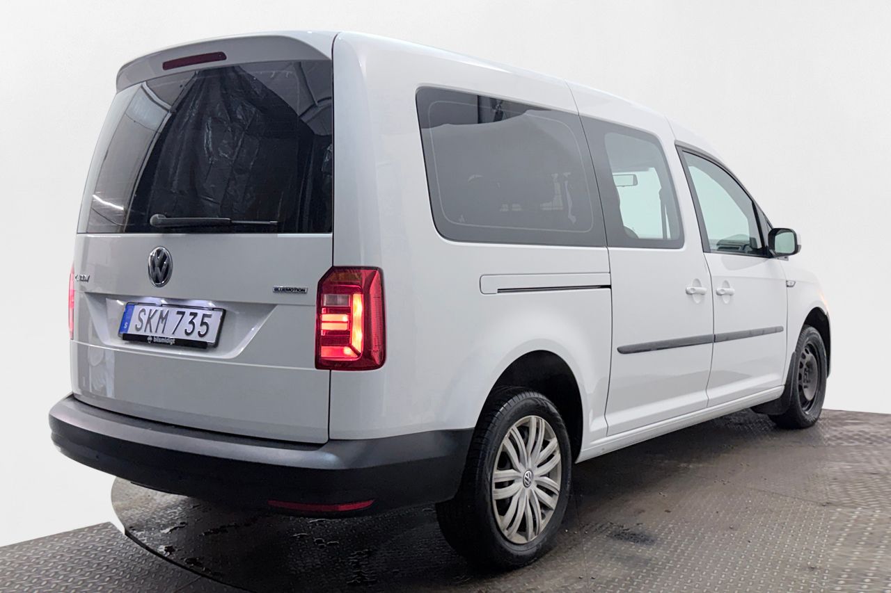 Volkswagen Caddy Maxi Life 7-Sits 1.4 TGI CNG Automat P-Sensorer Moms/Leasing 110hk – bild 5 av 23