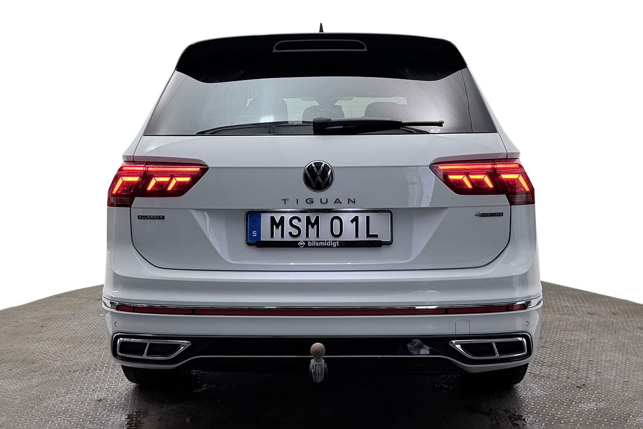 Volkswagen Tiguan 7-sits 2.0 TDI 4M R-Line Dragkrok 360° Kameravy Värmare H/K *SE SPEC* – bild 4 av 31