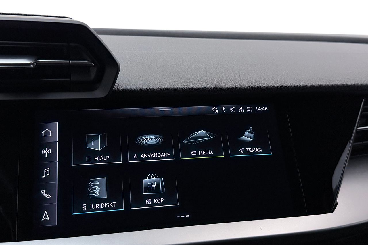Audi A3 Sportback 45 TFSI e S Line Komfort Black App+ Connect 245hk – bild 21 av 29