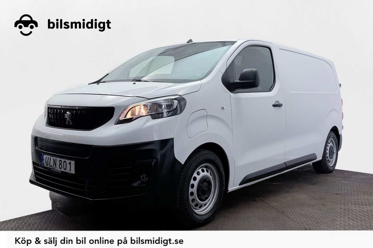 Peugeot e-Expert 75 kWh L2 Dragkrok Inredd Kamera 3-sits MOMS 136hk