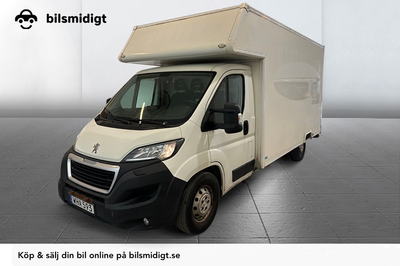 Peugeot Boxer Chassi 335 2.0 Flyttbil Drag 3-sits Kamera MOMS 163hk