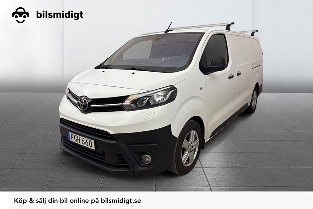 Toyota ProAce 2.0 D-4D L3 Drag Inredd 2xSidodörr 3-sits Delläder MOMS