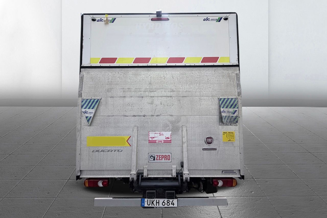 Fiat Ducato Van 35 2.3 3-sits BG-Lyft Kamera Värmare MOMS – bild 6 av 25
