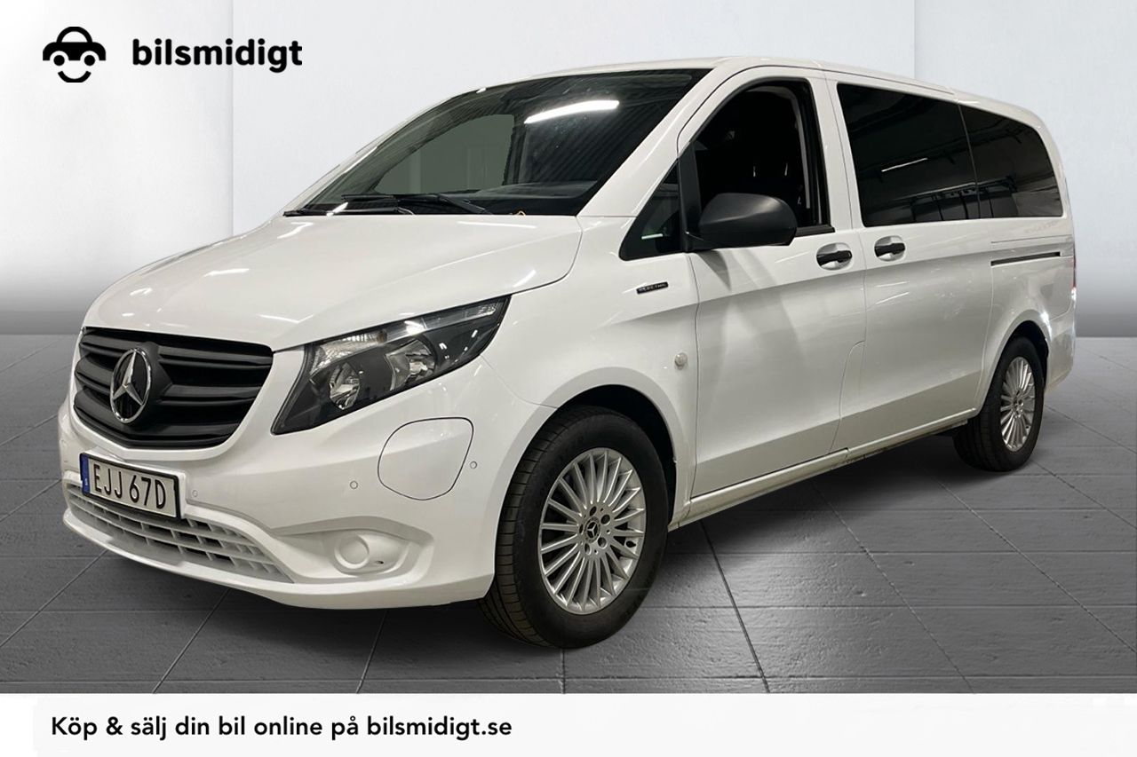 Mercedes-Benz eVito Tourer 129 3.5t CCS 2xSidodörr Inredd Kamera 3-sits 204hk