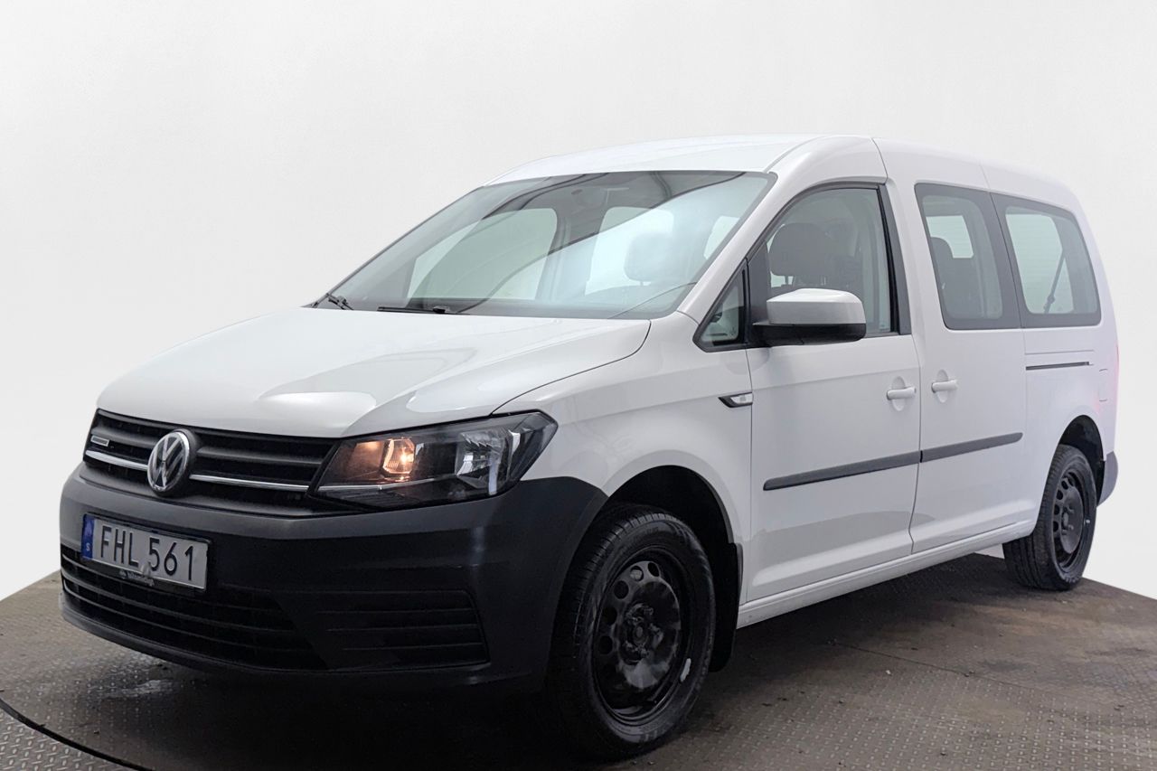 Volkswagen Caddy Maxi Life 7-Sits 1.4 TGI CNG Aut P-Sens MOMS 110hk