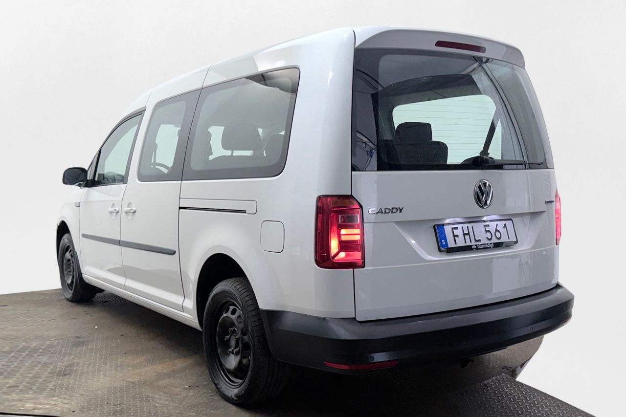 Volkswagen Caddy Maxi Life 7-Sits 1.4 TGI CNG Aut P-Sens MOMS 110hk – bild 9 av 24