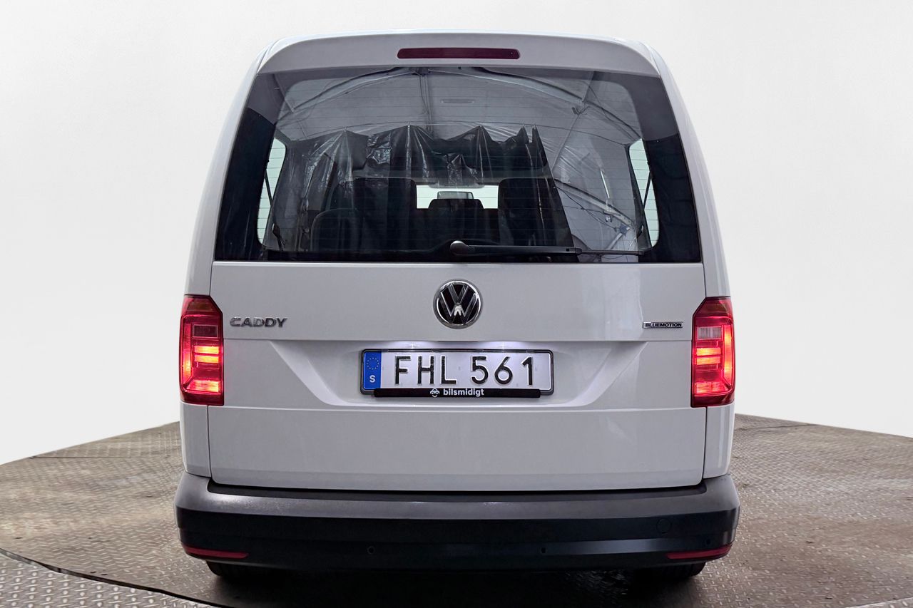 Volkswagen Caddy Maxi Life 7-Sits 1.4 TGI CNG Aut P-Sens MOMS 110hk – bild 6 av 24