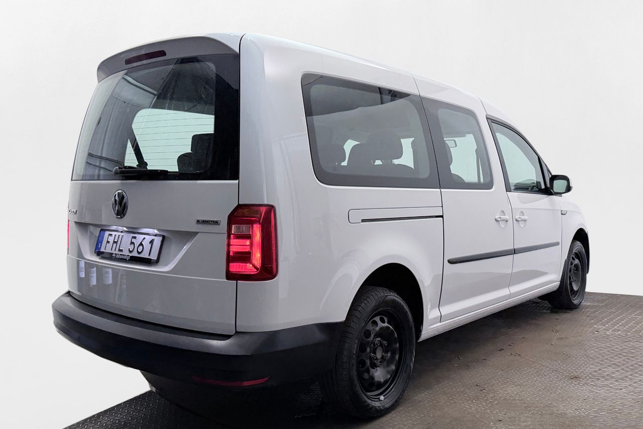 Volkswagen Caddy Maxi Life 7-Sits 1.4 TGI CNG Aut P-Sens MOMS 110hk – bild 5 av 24