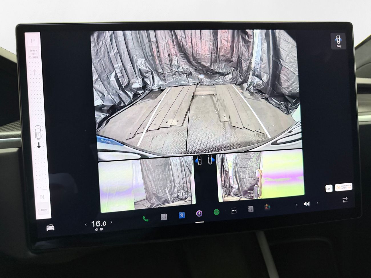 Tesla Model X Plaid 6-sits Drag Luftfj Yoke Pano V-Pump Premiumljud AP 1020hk – bild 28 av 39