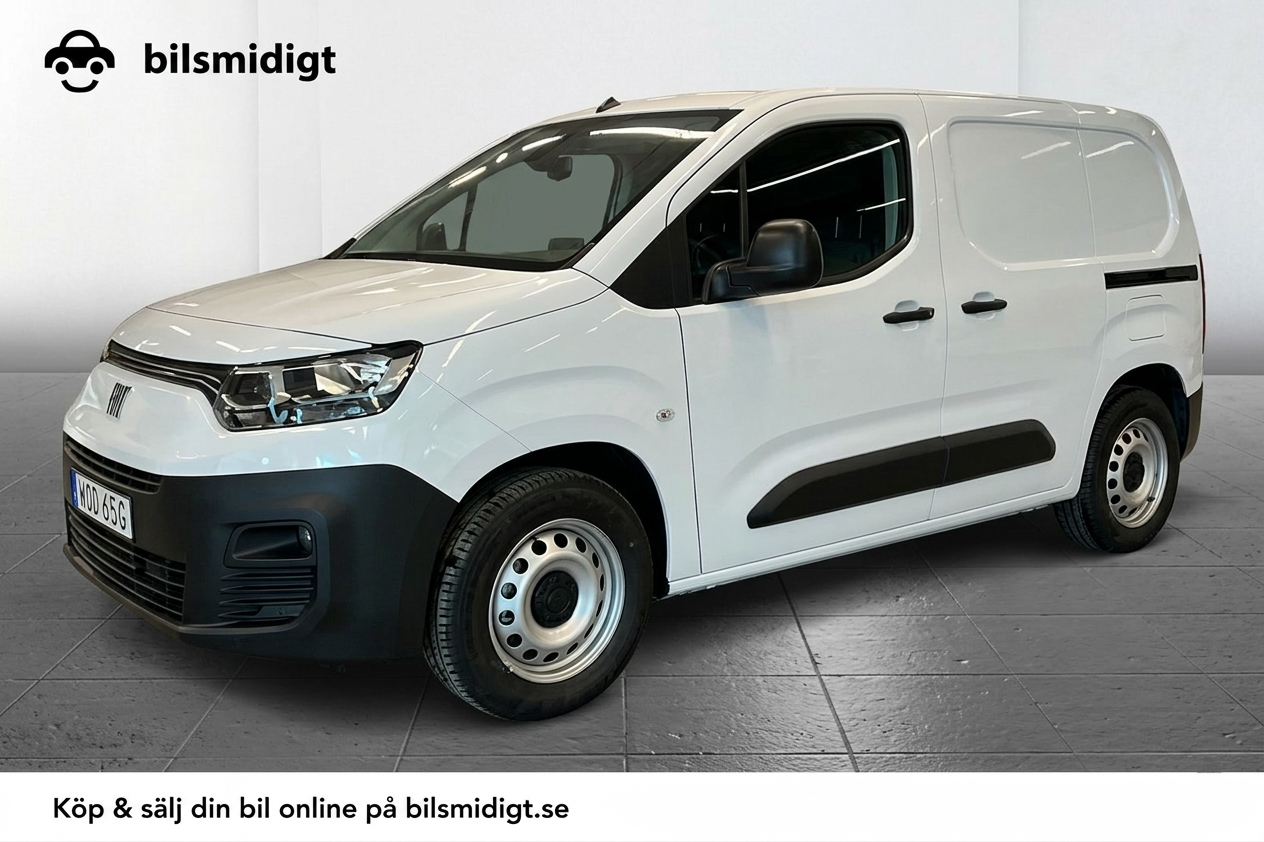 Fiat Doblò E Skåp L1 Plus 2xSidodörr CCS Navi Kamera ENDAST 34 MIL
