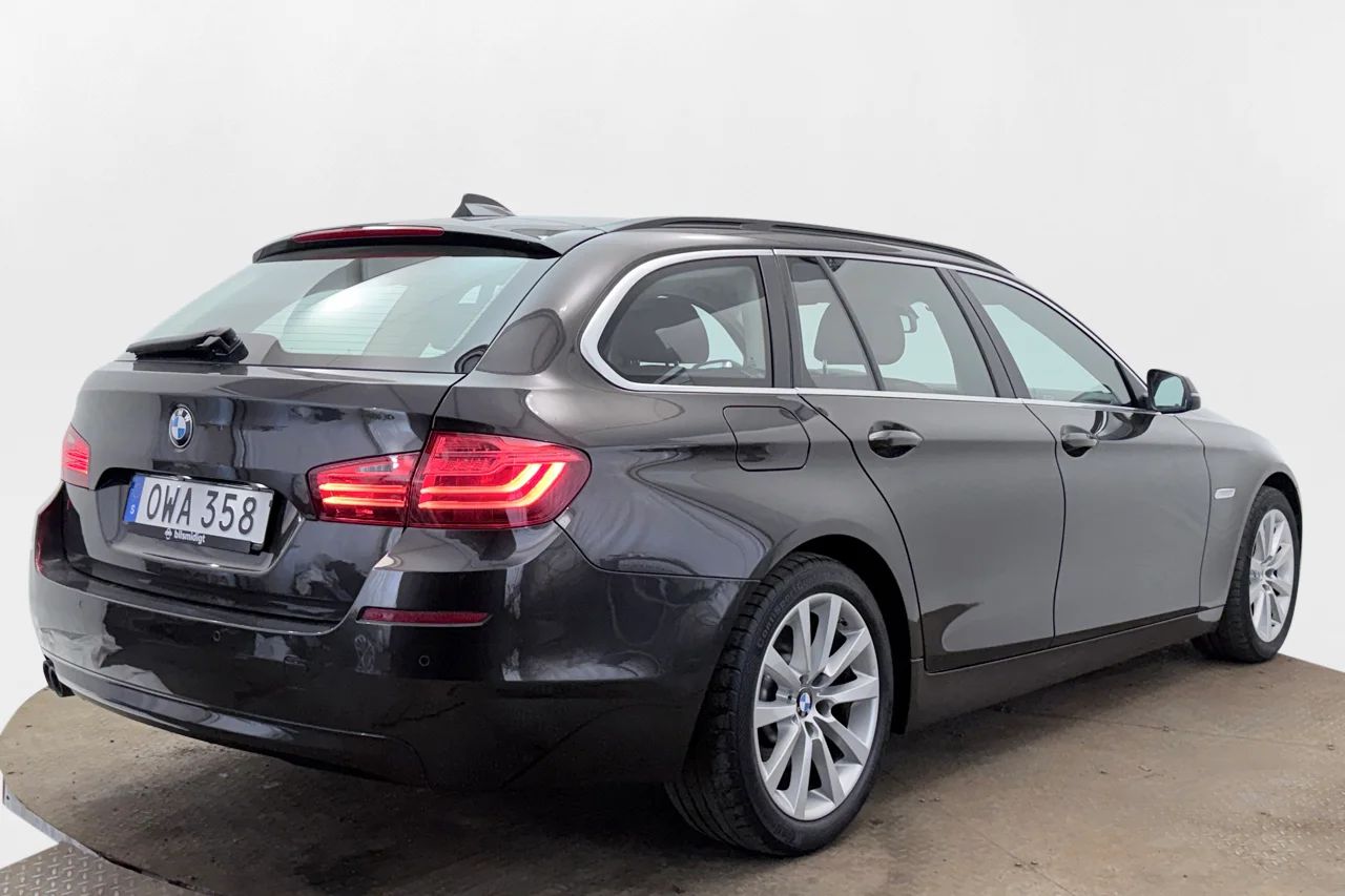 BMW 520d xDrive Touring Aut Läder P-Sens Rattvärme 190hk – bild 5 av 32