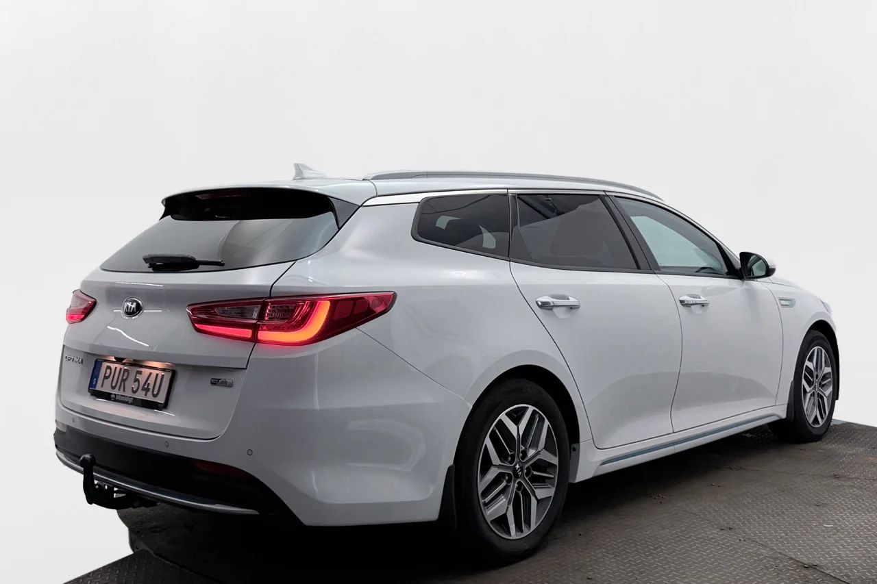 Kia Optima SW Plug-in Advance+ Drag Läder Kamera H/K Stolsminne 205hk – bild 4 av 31