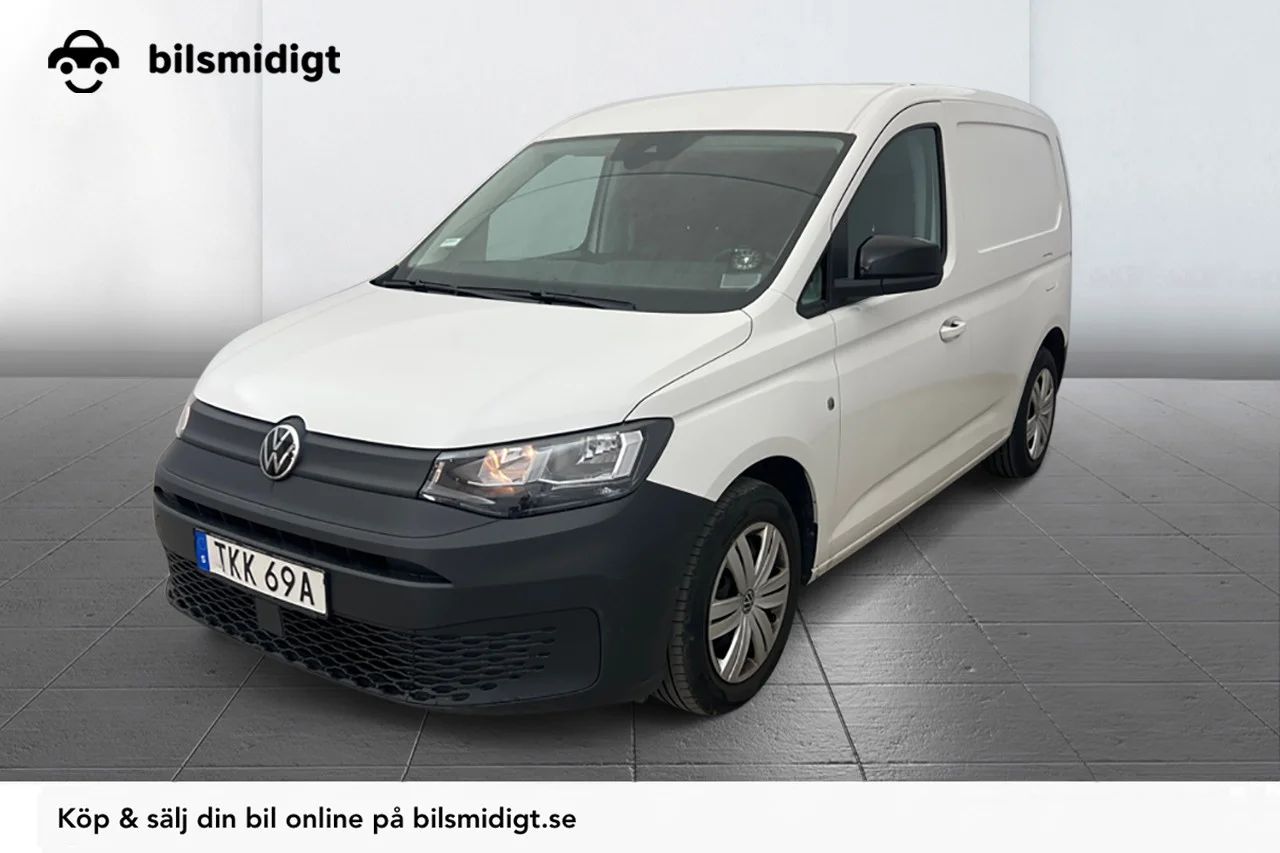 Volkswagen Caddy Cargo 2.0 TDI Aut Inredd Drivepkt Värmare MOMS 122hk