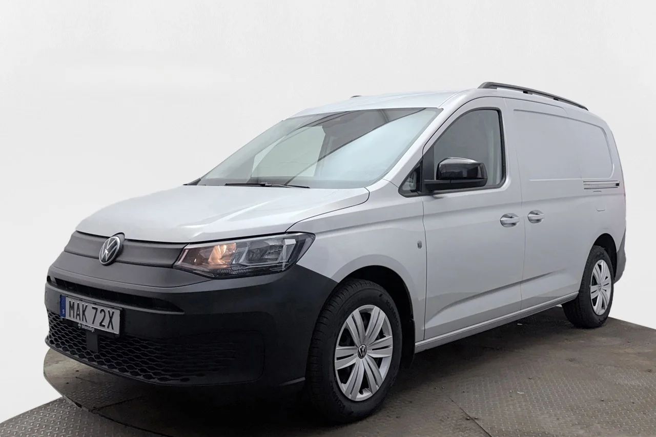 Volkswagen Caddy Cargo Maxi 2.0 TDI Automat 2xSidodörr Dragkrok Värmare P-Sensorer Moms/Leasing 122hk