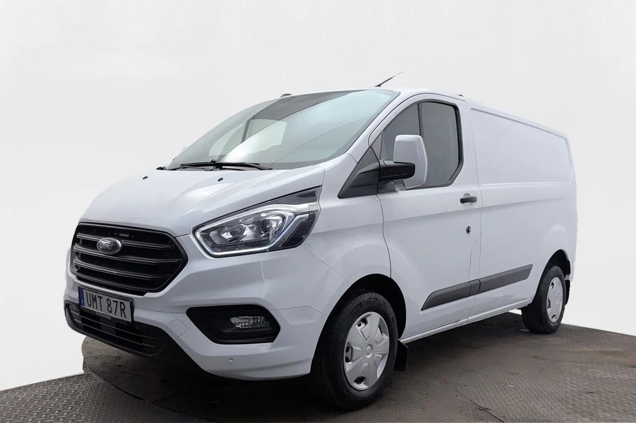 Ford Transit Custom 280 2.0 3-sits P-Sens LÅGMIL130hk – bild 1 av 21