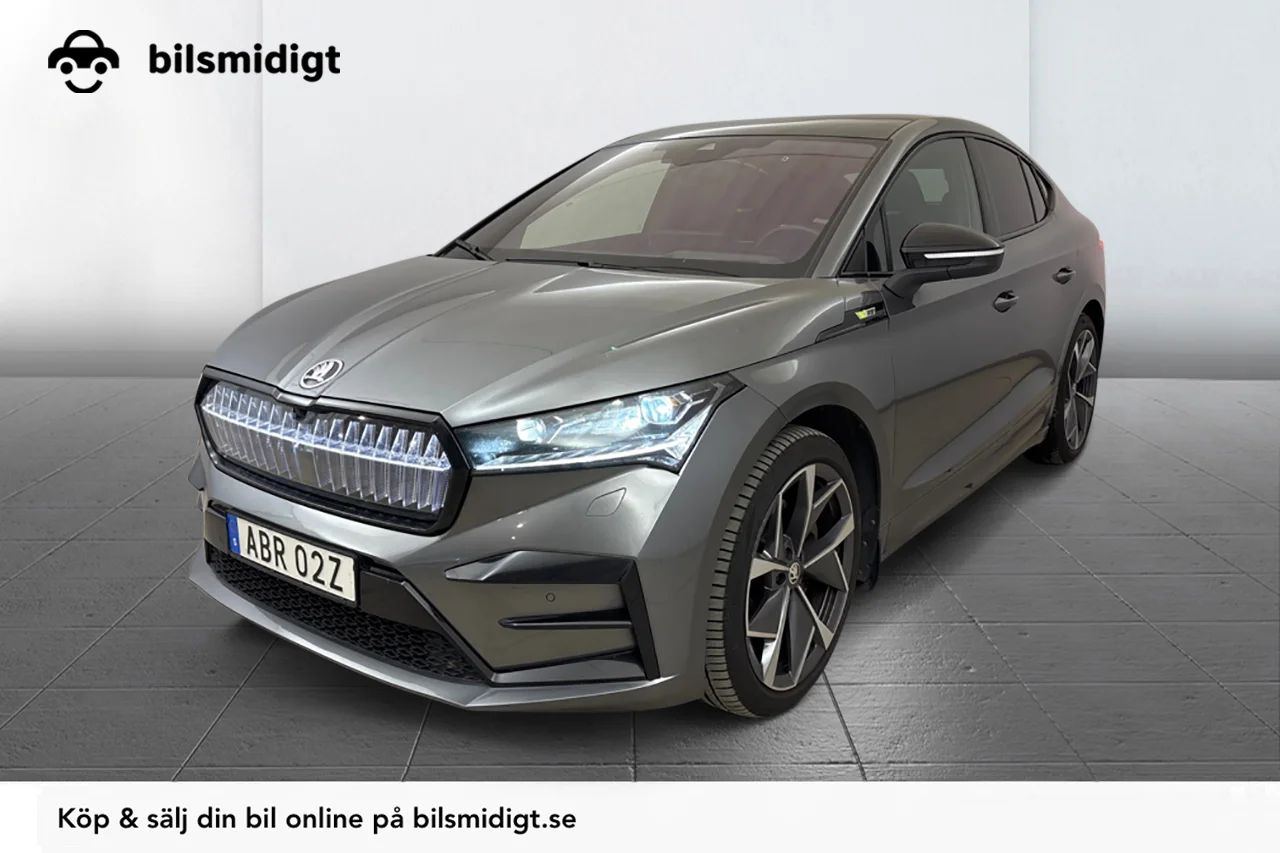 Skoda Enyaq Coupé RS Solid Advanced Drag CANTON HUD Pano Stolsminne 340hk