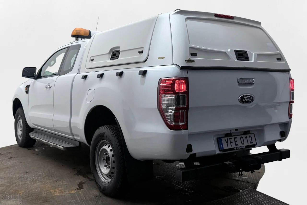 Ford Ranger SuperCab 2.2 4x4 XLT Aut Drag 4-sits Flakkåpa Sidosteg LED-ramp MOMS – bild 10 av 30