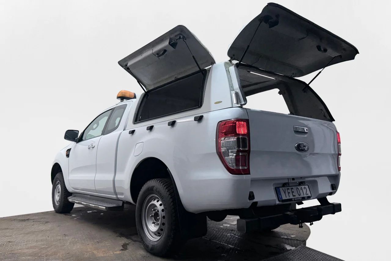Ford Ranger SuperCab 2.2 4x4 XLT Aut Drag 4-sits Flakkåpa Sidosteg LED-ramp MOMS – bild 11 av 30
