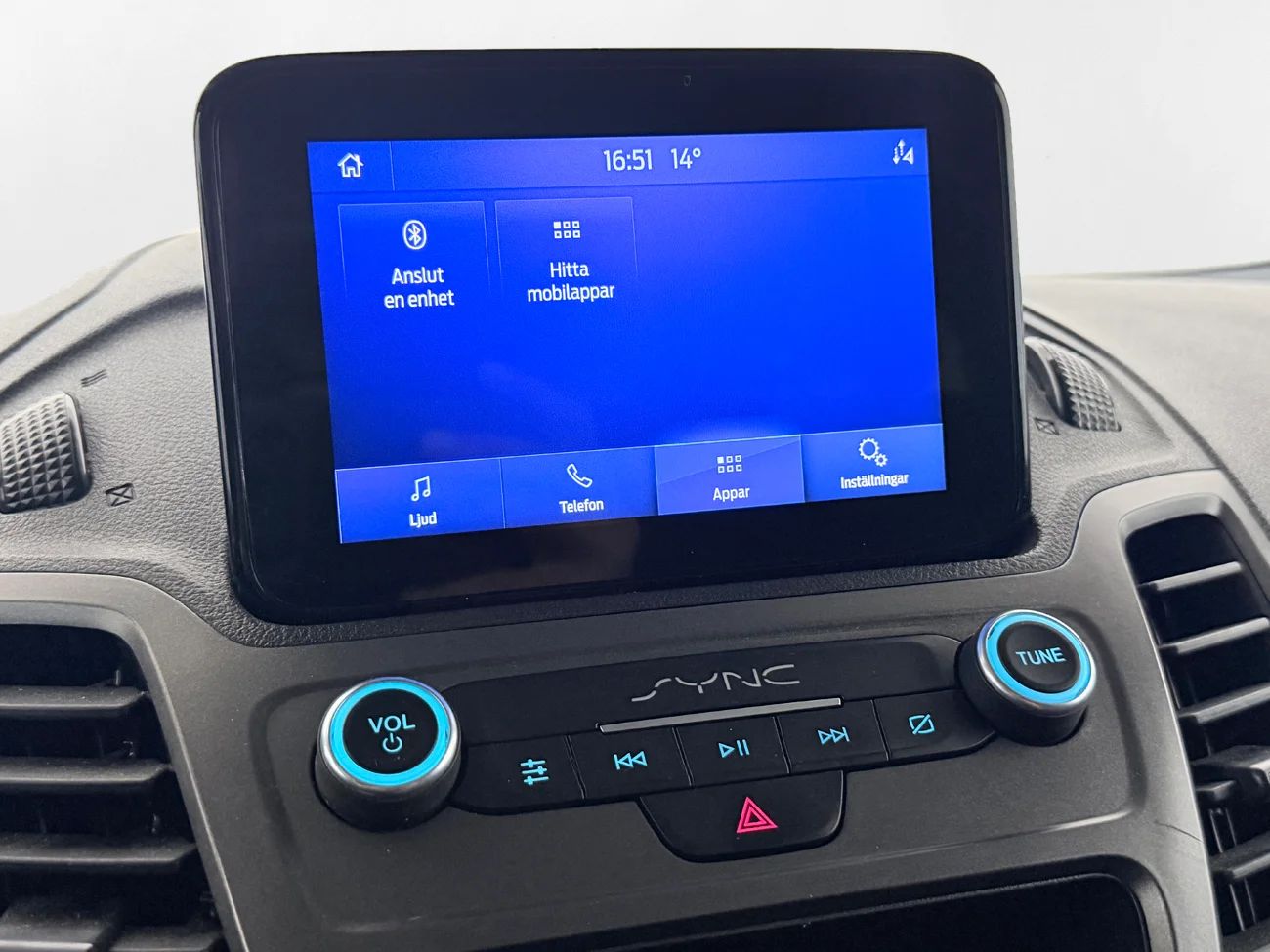 Ford Transit Connect 210 1.0 EcoBoost E85 Drag 2xSidodörr Kamera 3sits Xtraljus MOMS – bild 23 av 25