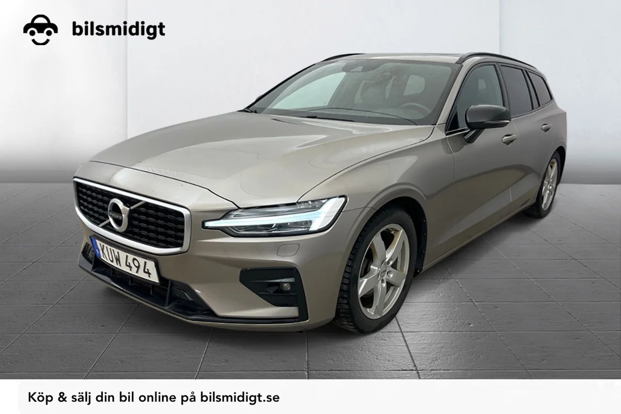 Volvo V60 D4 AWD Aut R-Design Pano Navi Värmare Delläder MOMS
