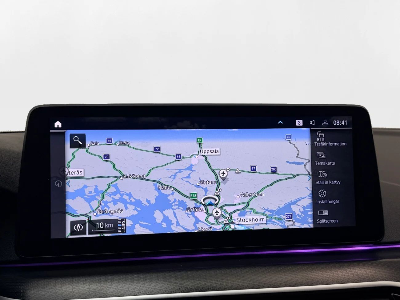 BMW 530e xDrive Touring M Sport Drag Läder Navi Kamera Cockpit – bild 21 av 37