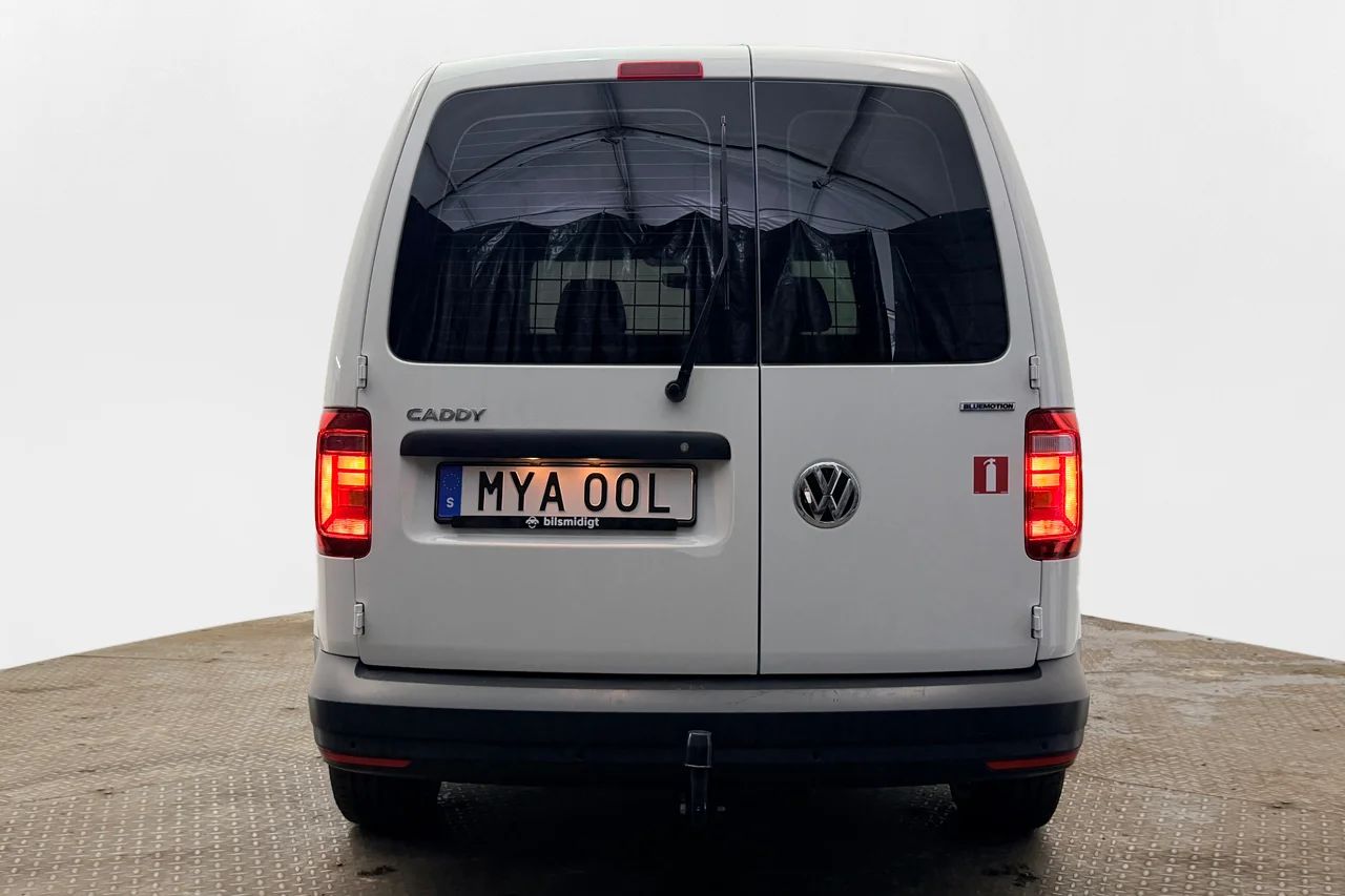 Volkswagen Caddy Skåp 1.4 TGI CNG Drag P-Sens F-Hållare MOMS 110hk – bild 6 av 24