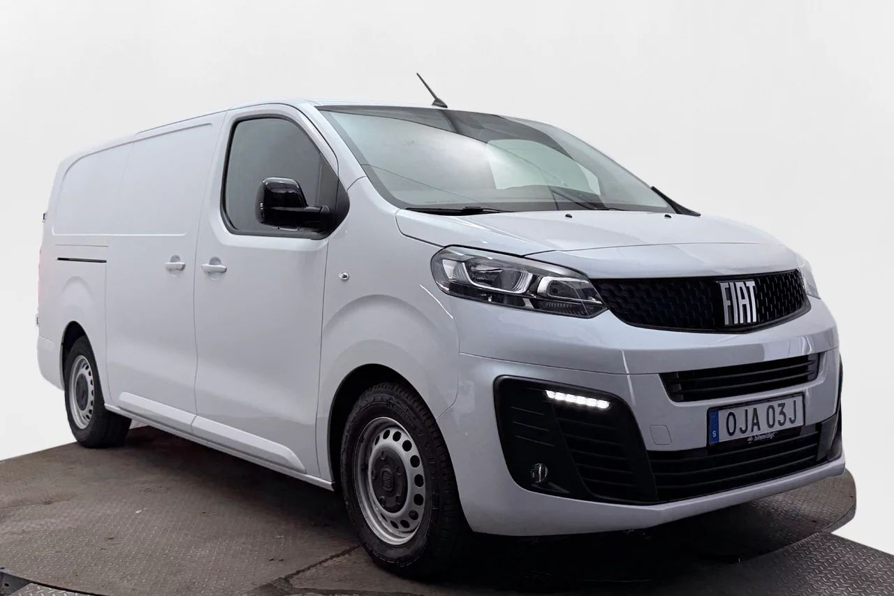 Fiat E-Scudo 75 kWh L3 Lång 3-sits Pekskärm Farthållare MOMS – bild 3 av 26