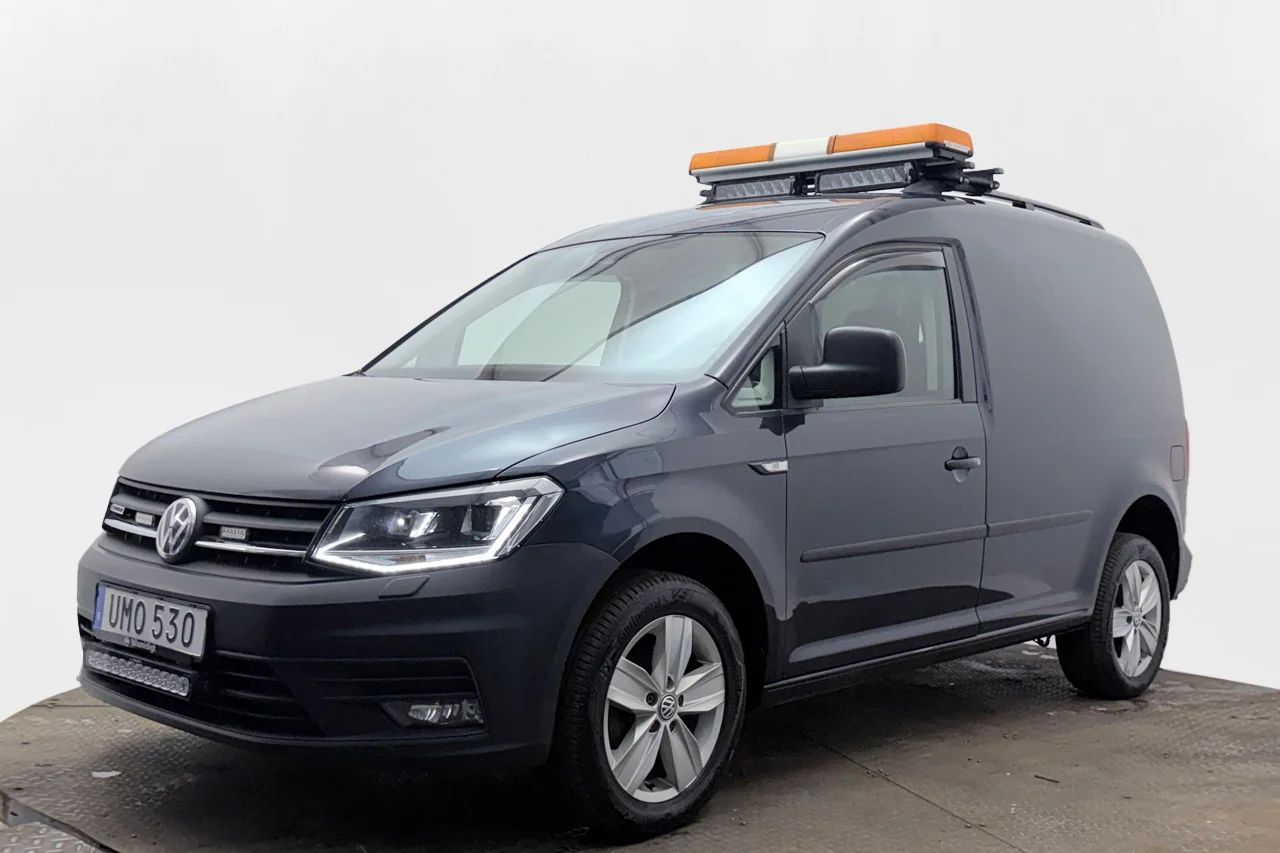 Volkswagen Caddy 2.0 TDI 4M Aut Drag Inredd Värmare AppConnect 150hk