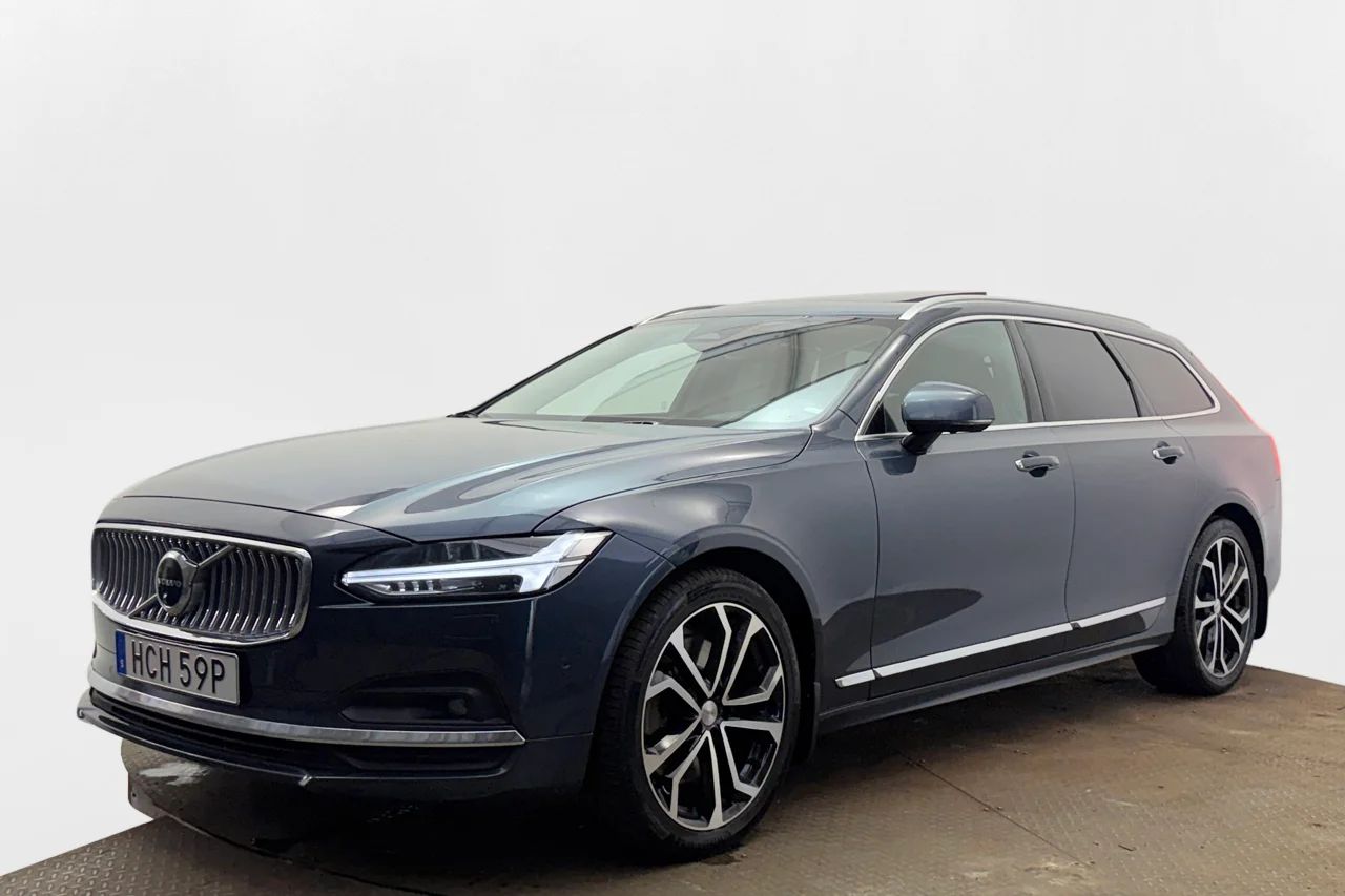 Volvo V90 B4 AWD Inscription Drag Läder Orrefors BLIS H/K MOMS