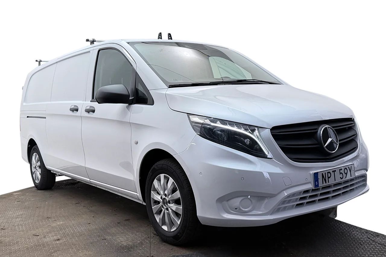 Mercedez-Benz Vito 116 CDI 2.8t L3 Extra Lång Drag Inredd Navigation Kamera Läder 3-sits – bild 3 av 27