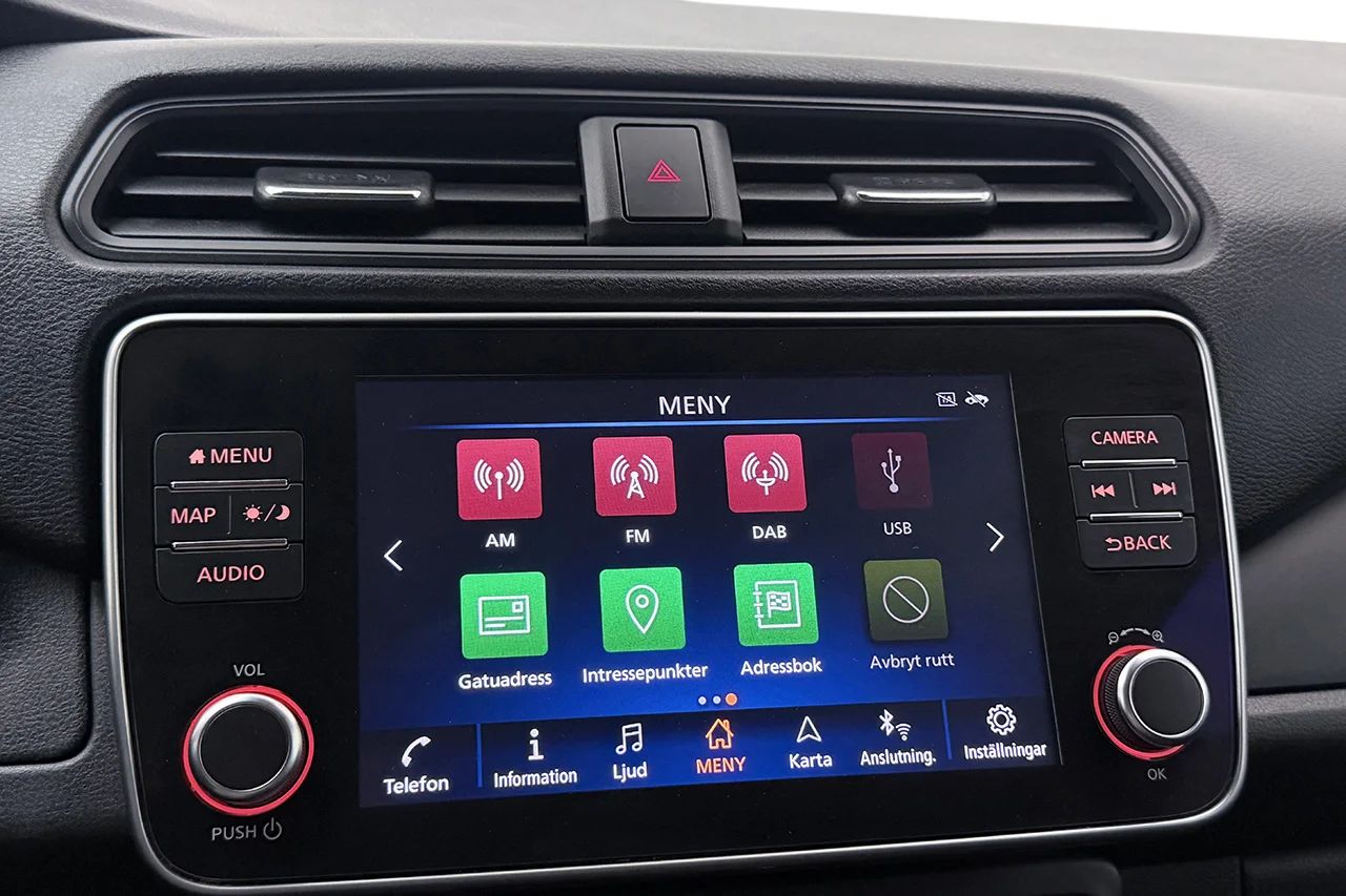 Nissan Leaf 40 kWh Acenta Navi Värmare Rattvärme 150hk – bild 24 av 31