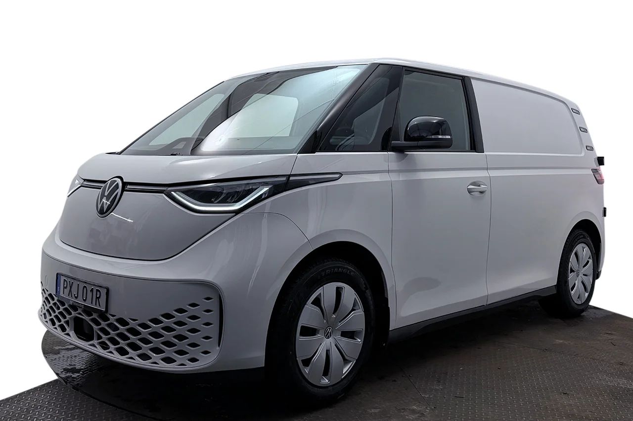 Volkswagen ID. Buzz Cargo 82 kWh Drag 3-sits Värmare Cockpit AppConnect 204hk – bild 1 av 33