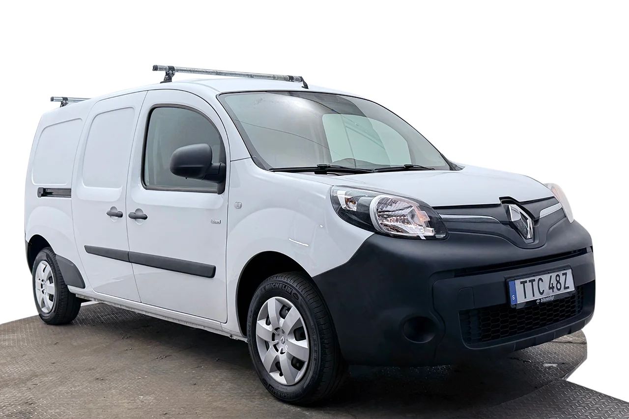 Renault Kangoo ZE Maxi 33 kWh Köpt batteri Inredd Värmare P-Sens MOMS – bild 3 av 22
