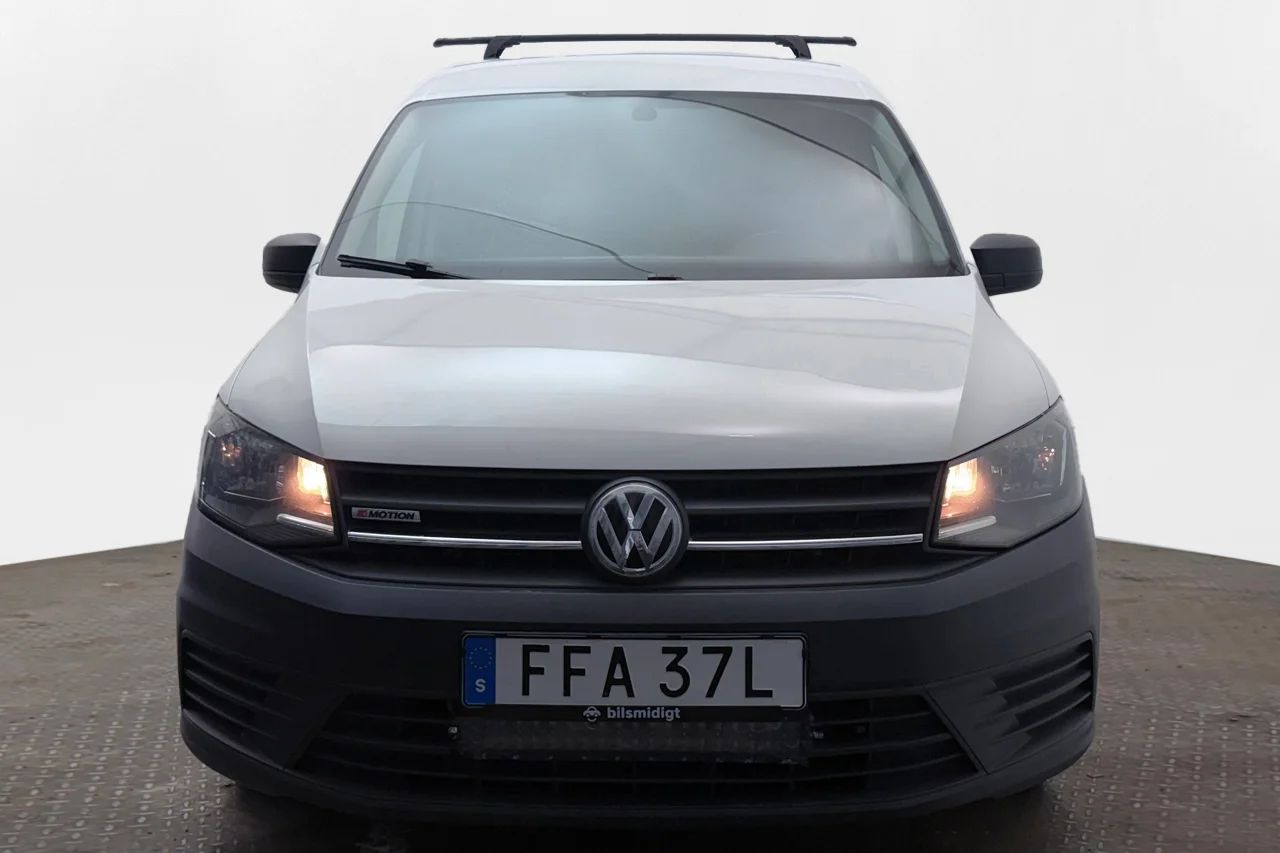 Volkswagen Caddy Skåp 2.0 TDI 4M Aut Drag P-Sens LED-ramp MOMS 150hk – bild 2 av 25